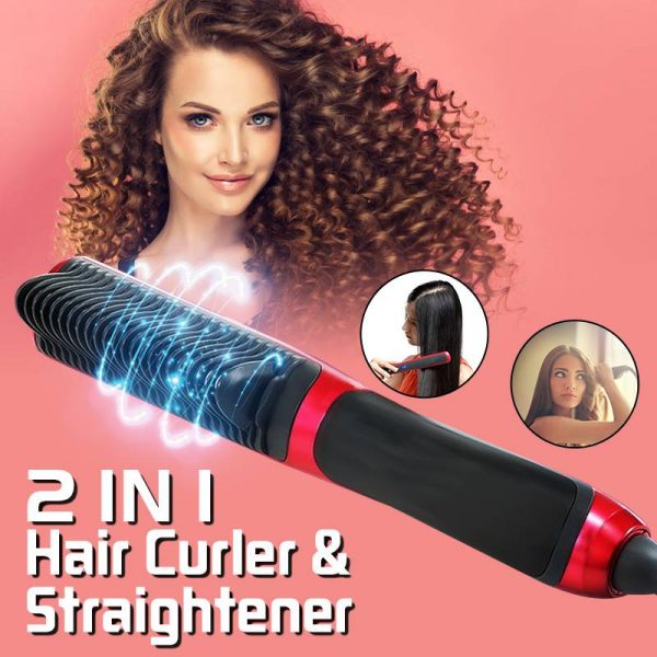 الجيل الجديد من المشط الكهربائي السريع straightener  درجة الحرارة للمشط 230 درجة مئوية – Image 3